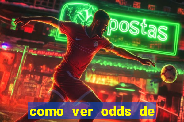 como ver odds de jogos passados